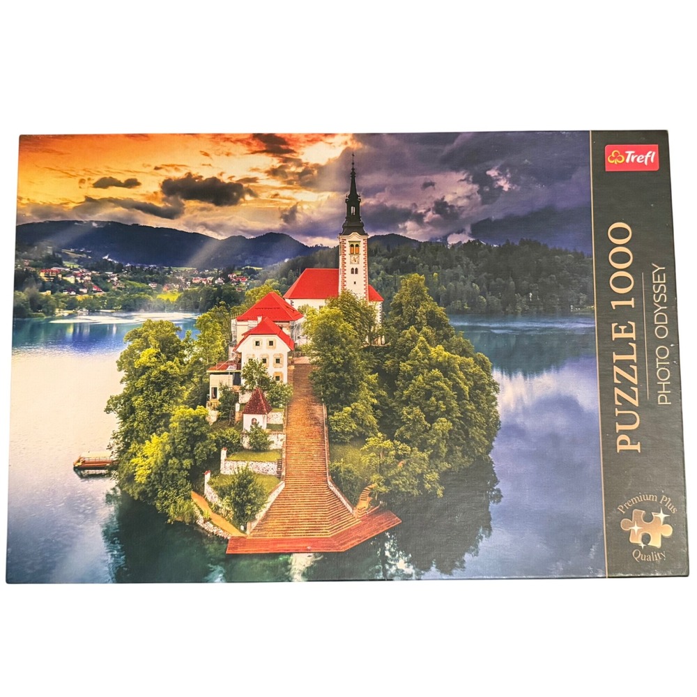 Trefl Photo Odyssey 1000 Piece Jigsaw Puzzle Lake Bled Slovenia 10724 Premium